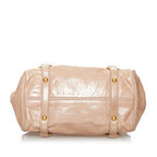 Miu Miu Vitello Lux Bow Satchel (SHG-30399)