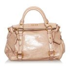 Miu Miu Vitello Lux Bow Satchel (SHG-30399)