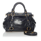 Miu Miu Vitello Lux Bow Satchel (SHG-31239)