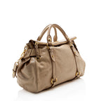 Miu Miu Vitello Lux Large Bow Satchel - FINAL SALE (SHF-13892)