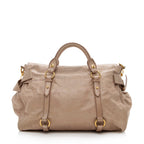 Miu Miu Vitello Lux Large Bow Satchel (SHF-15829)