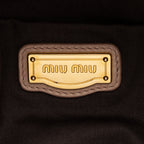 Miu Miu Vitello Lux Large Bow Satchel (SHF-15829)