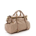 Miu Miu Vitello Lux Large Bow Satchel (SHF-15829)