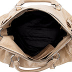 Miu Miu Vitello Lux Large Bow Satchel - FINAL SALE (SHF-17657)