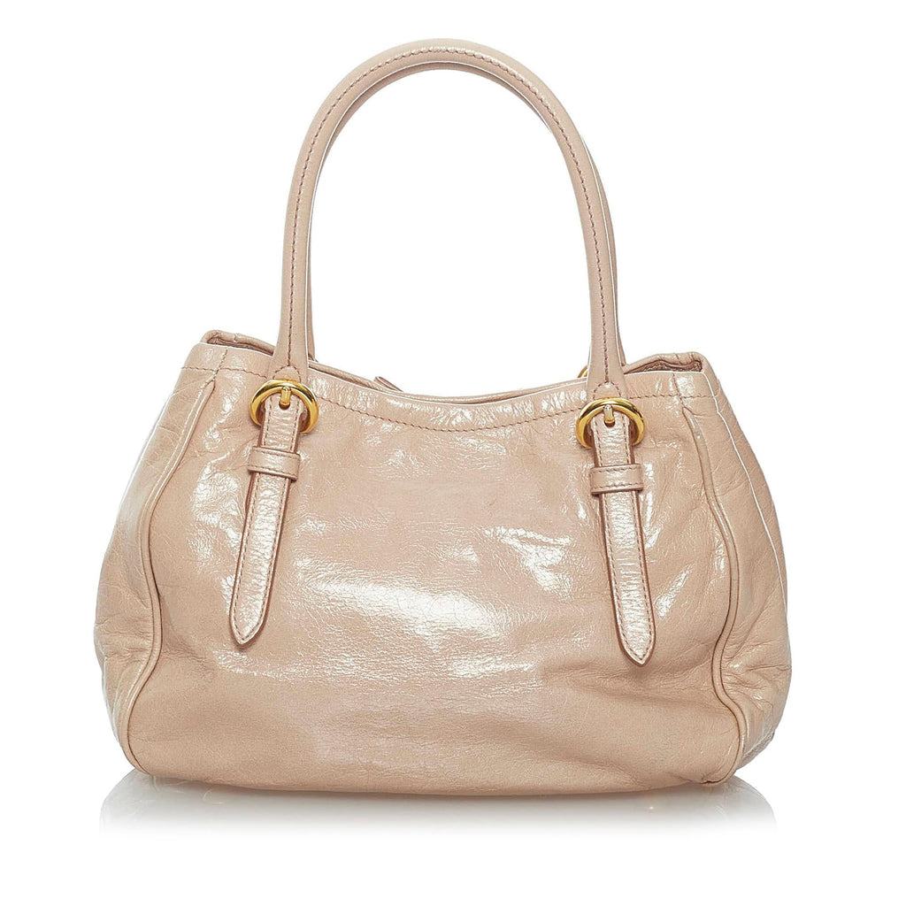Miu Miu Vitello Lux Satchel (SHG-29639)