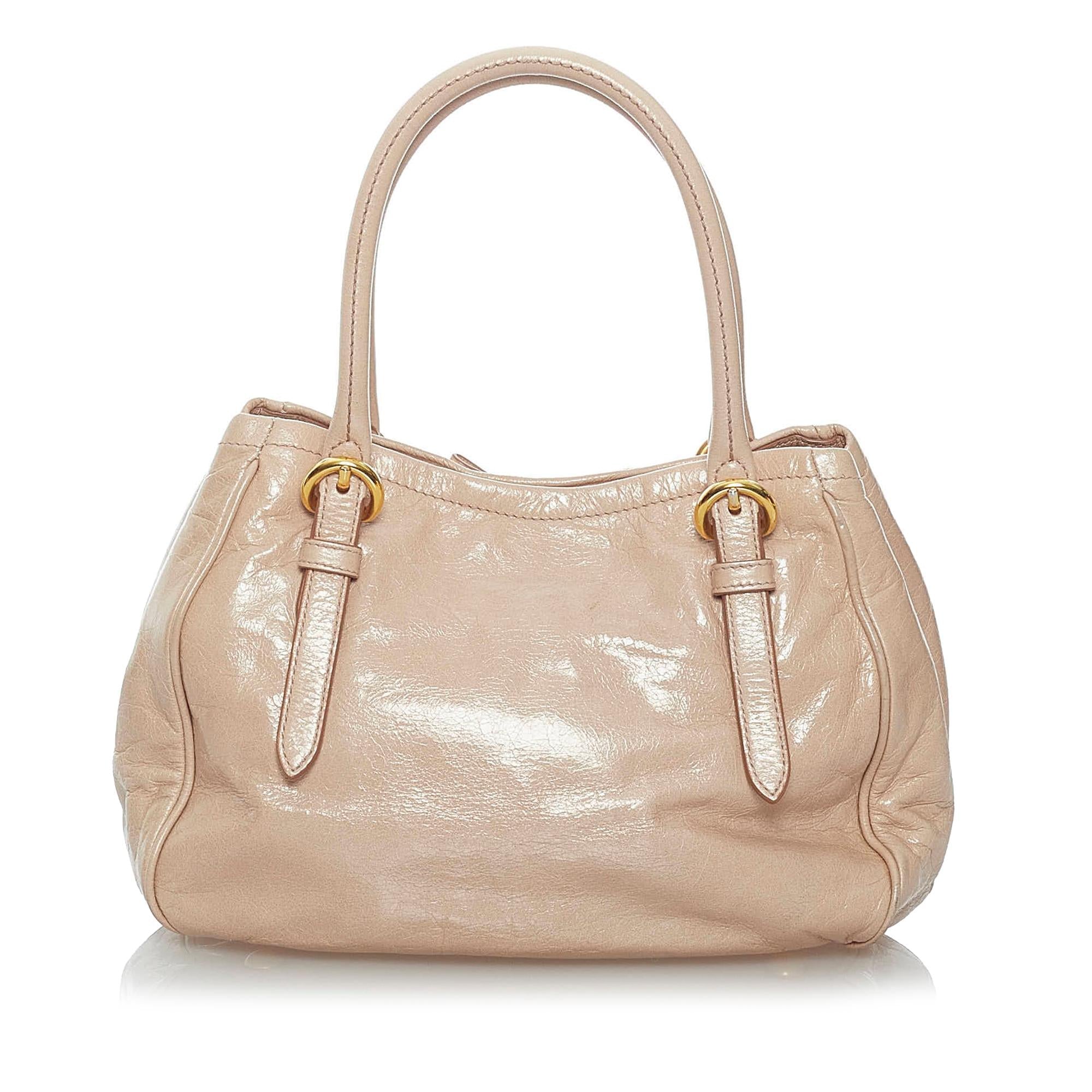 Miu Miu Vitello Lux Satchel (SHG-29639)