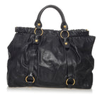 Miu Miu Vitello Lux Tote Bag (SHG-28201)