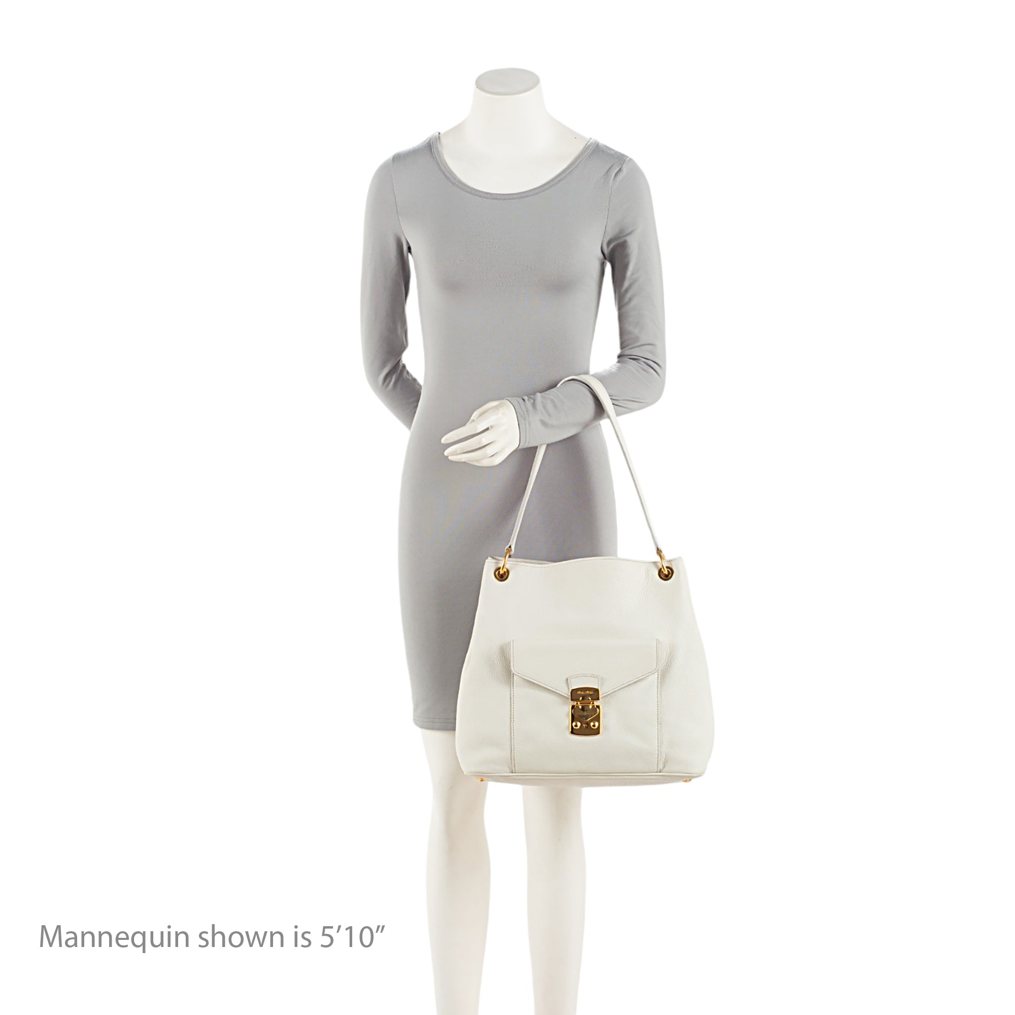 Miu Miu Vitello Phenix Shoulder Bag