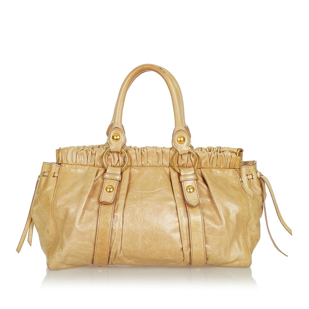 Miu Miu Vitello Shine Handbag (SHG-26865)