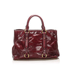 Miu Miu Vitello Shine Satchel (SHG-22388)