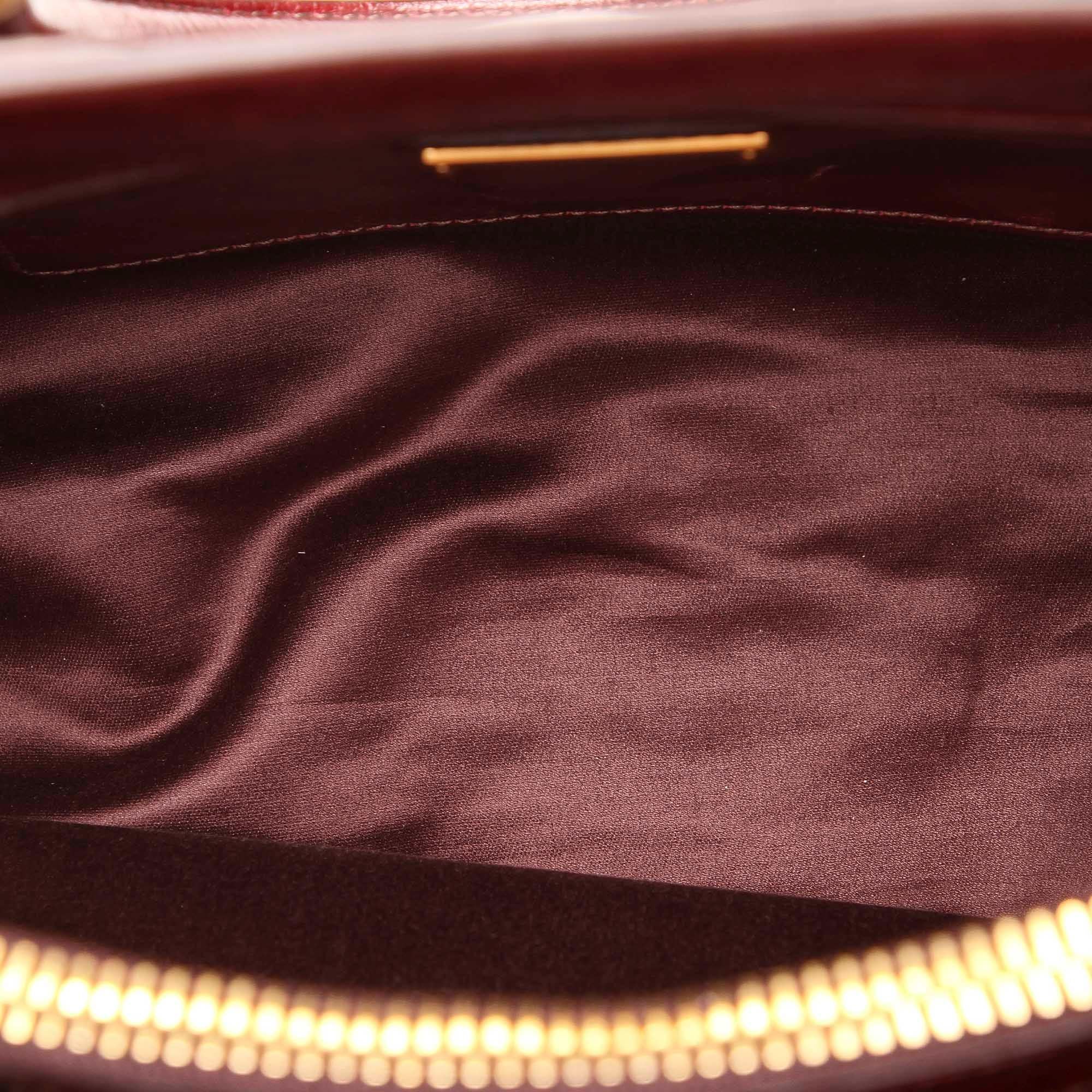 Miu Miu Vitello Shine Satchel (SHG-22388)