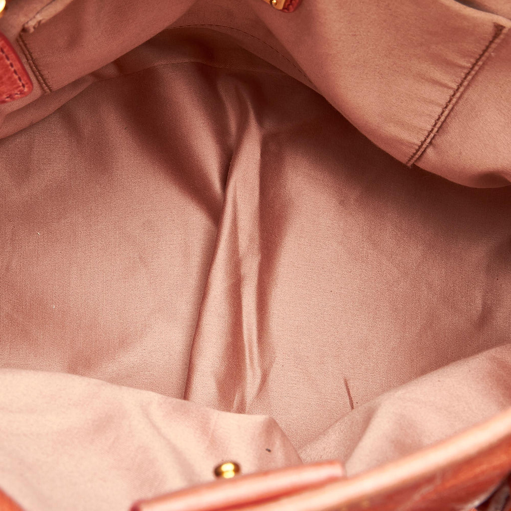 Miu Miu Vitello Shine Satchel (SHG-24905)