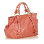Miu Miu Vitello Shine Satchel (SHG-24905)