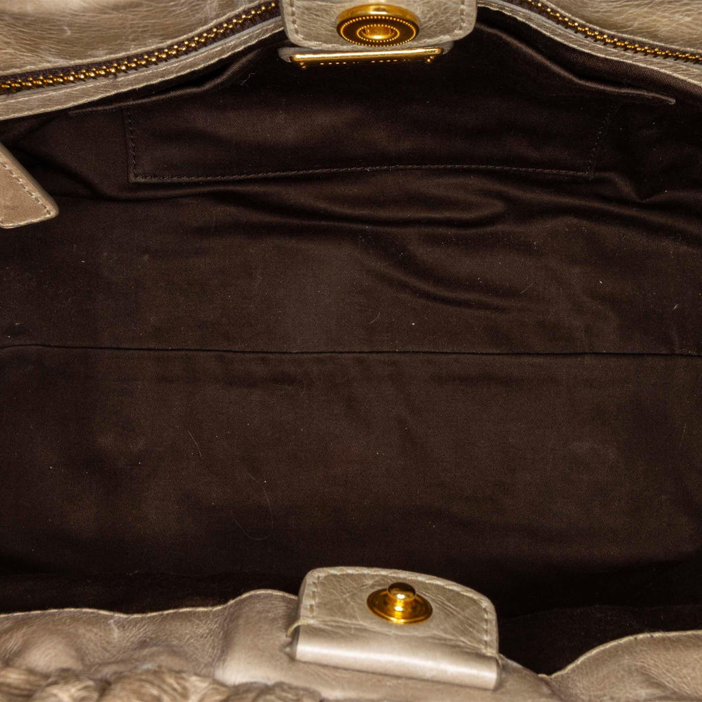 Miu Miu Vitello Shine Satchel (SHG-25174)