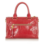 Miu Miu Vitello Shine Satchel (SHG-26847)