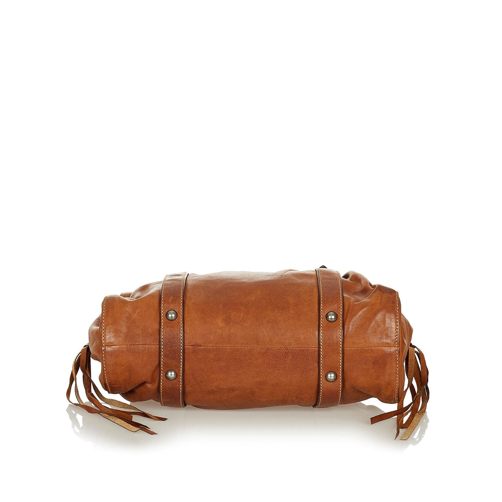 Miu Miu Vitello Shine Satchel (SHG-26864)