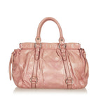 Miu Miu Vitello Shine Satchel (SHG-26918)
