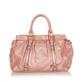 Miu Miu Vitello Shine Satchel (SHG-26918)