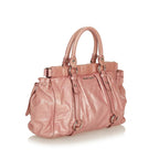 Miu Miu Vitello Shine Satchel (SHG-26918)
