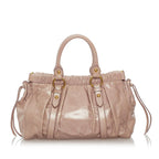 Miu Miu Vitello Shine Satchel (SHG-27162)