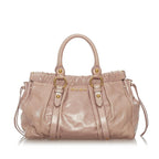 Miu Miu Vitello Shine Satchel (SHG-27162)