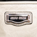Miu Miu Vitello Shine Satchel (SHG-27674)