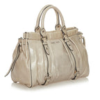 Miu Miu Vitello Shine Satchel (SHG-27674)