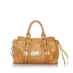 Miu Miu Vitello Shine Satchel (SHG-28022)