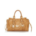 Miu Miu Vitello Shine Satchel (SHG-28022)