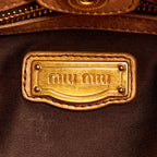 Miu Miu Vitello Shine Satchel (SHG-28022)