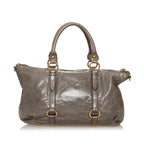 Miu Miu Vitello Shine Satchel (SHG-29103)