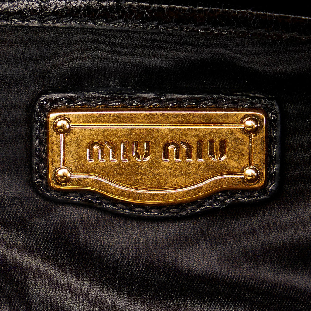 Miu Miu Vitello Shine Satchel (SHG-29209)