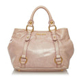 Miu Miu Vitello Shine Satchel (SHG-29275)