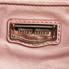 Miu Miu Vitello Shine Satchel (SHG-29496)