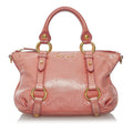 Miu Miu Vitello Shine Satchel (SHG-30051)