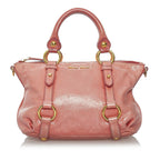 Miu Miu Vitello Shine Satchel (SHG-30051)