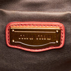 Miu Miu Vitello Shine Satchel (SHG-30051)