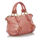 Miu Miu Vitello Shine Satchel (SHG-30051)