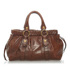 Miu Miu Vitello Shine Satchel (SHG-30060)