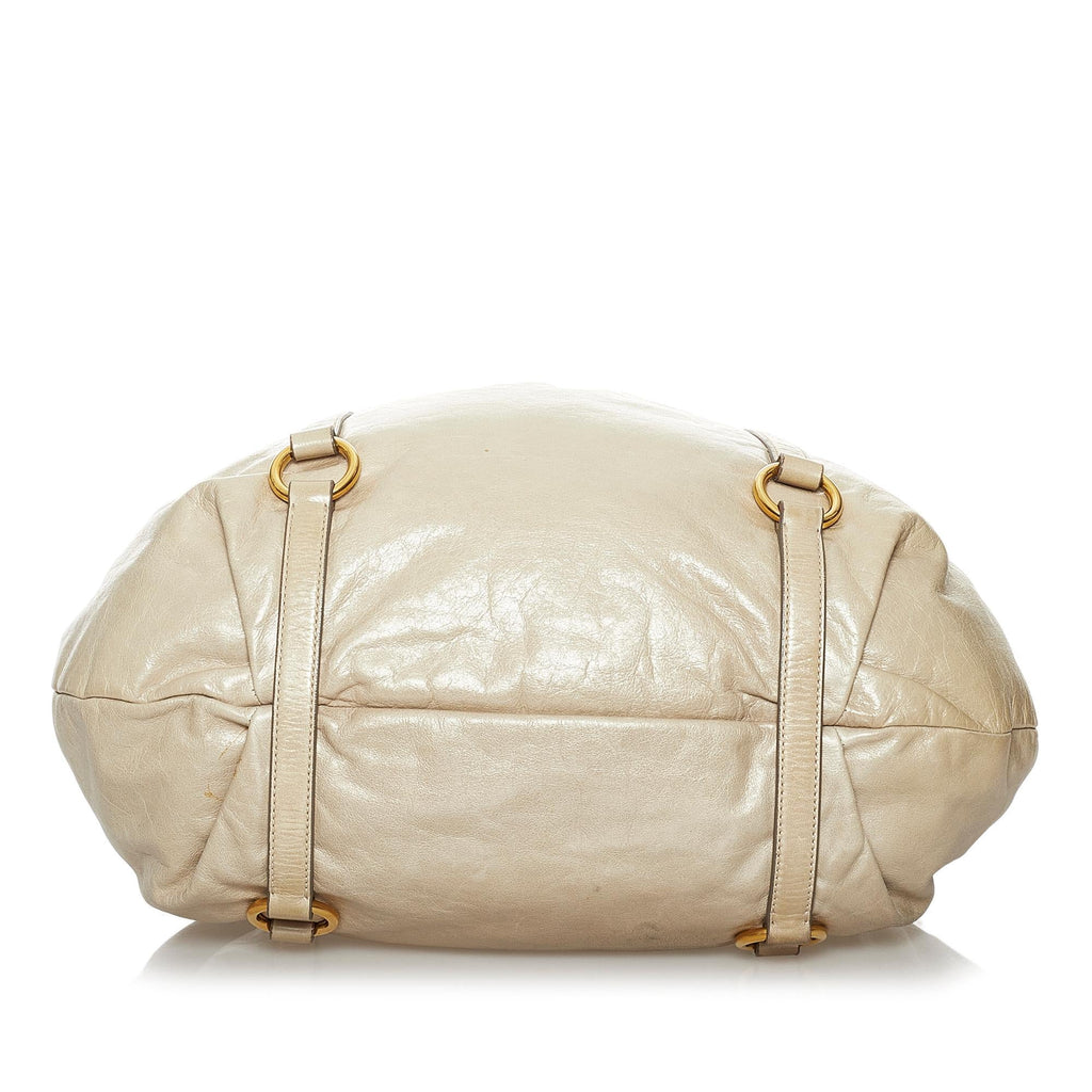 Miu Miu Vitello Shine Satchel (SHG-30352)
