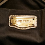 Miu Miu Vitello Shine Satchel (SHG-30352)