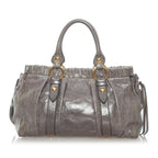 Miu Miu Vitello Shine Satchel (SHG-31408)