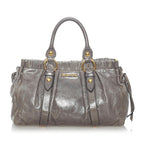 Miu Miu Vitello Shine Satchel (SHG-31408)