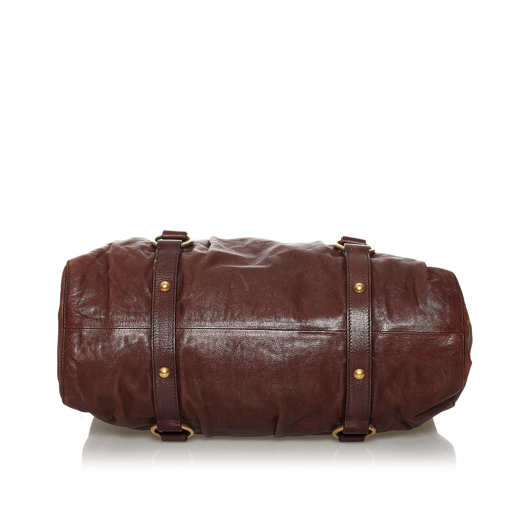 Miu Miu Vitello Shine Tote Bag (SHG-30246)