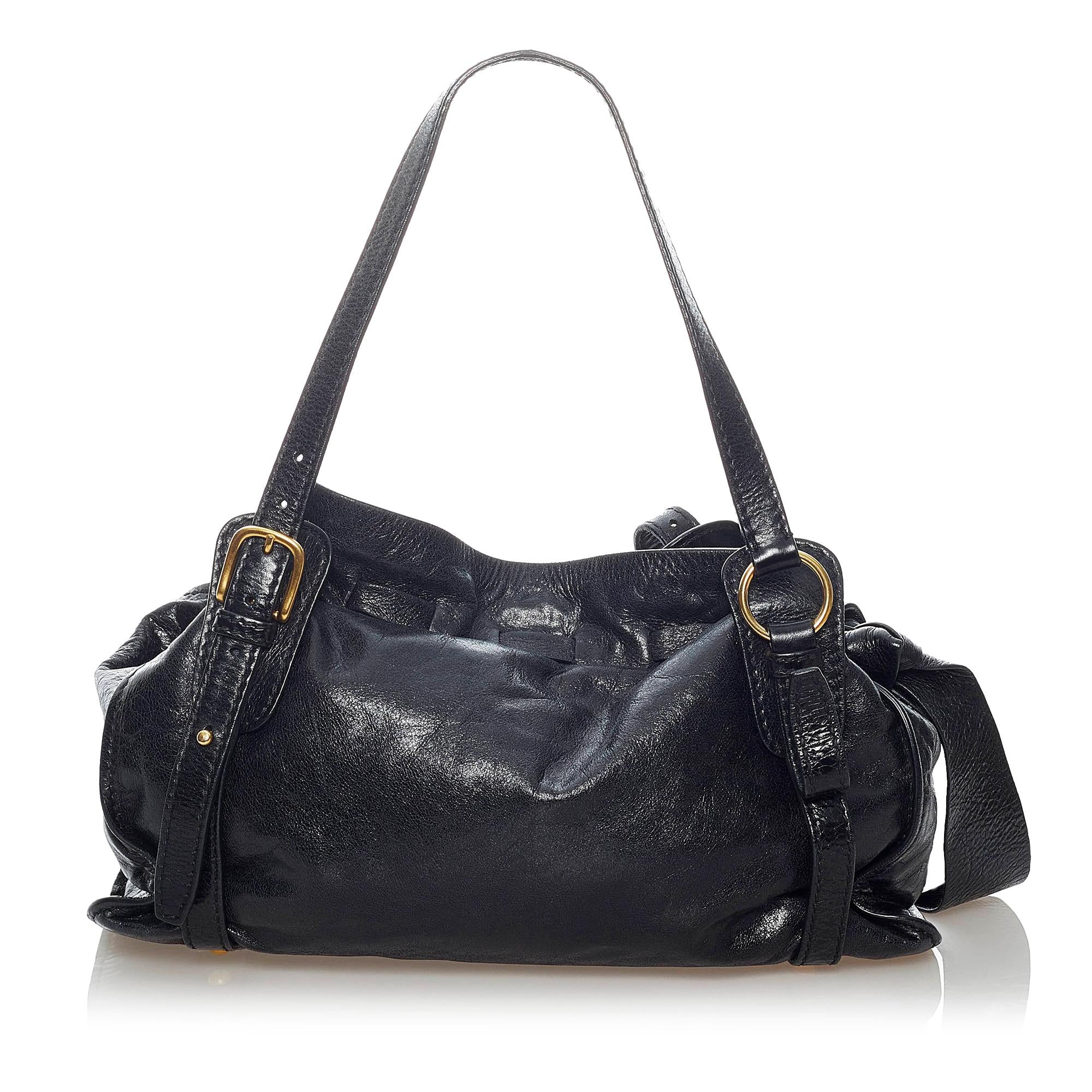 Miu Miu Vitello Shine Tote Bag (SHG-30867)
