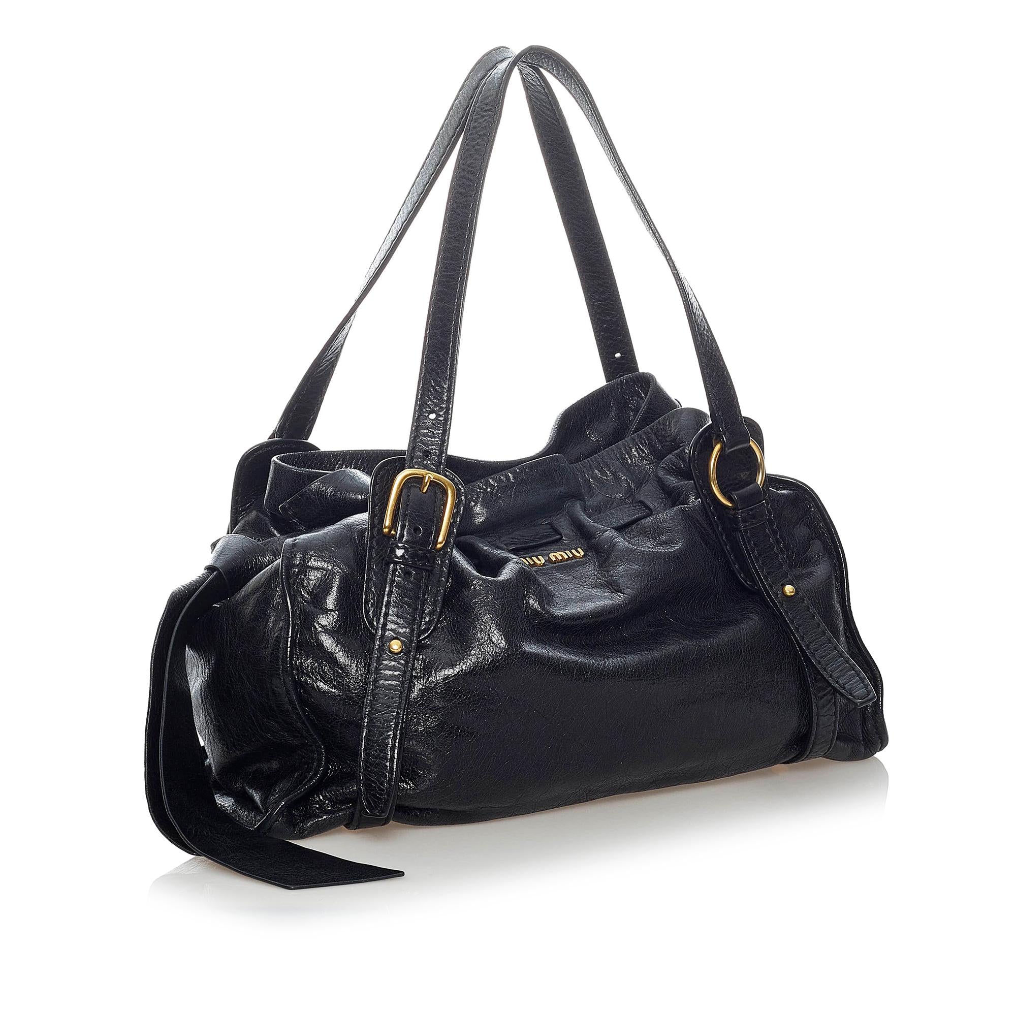 Miu Miu Vitello Shine Tote Bag (SHG-30867)