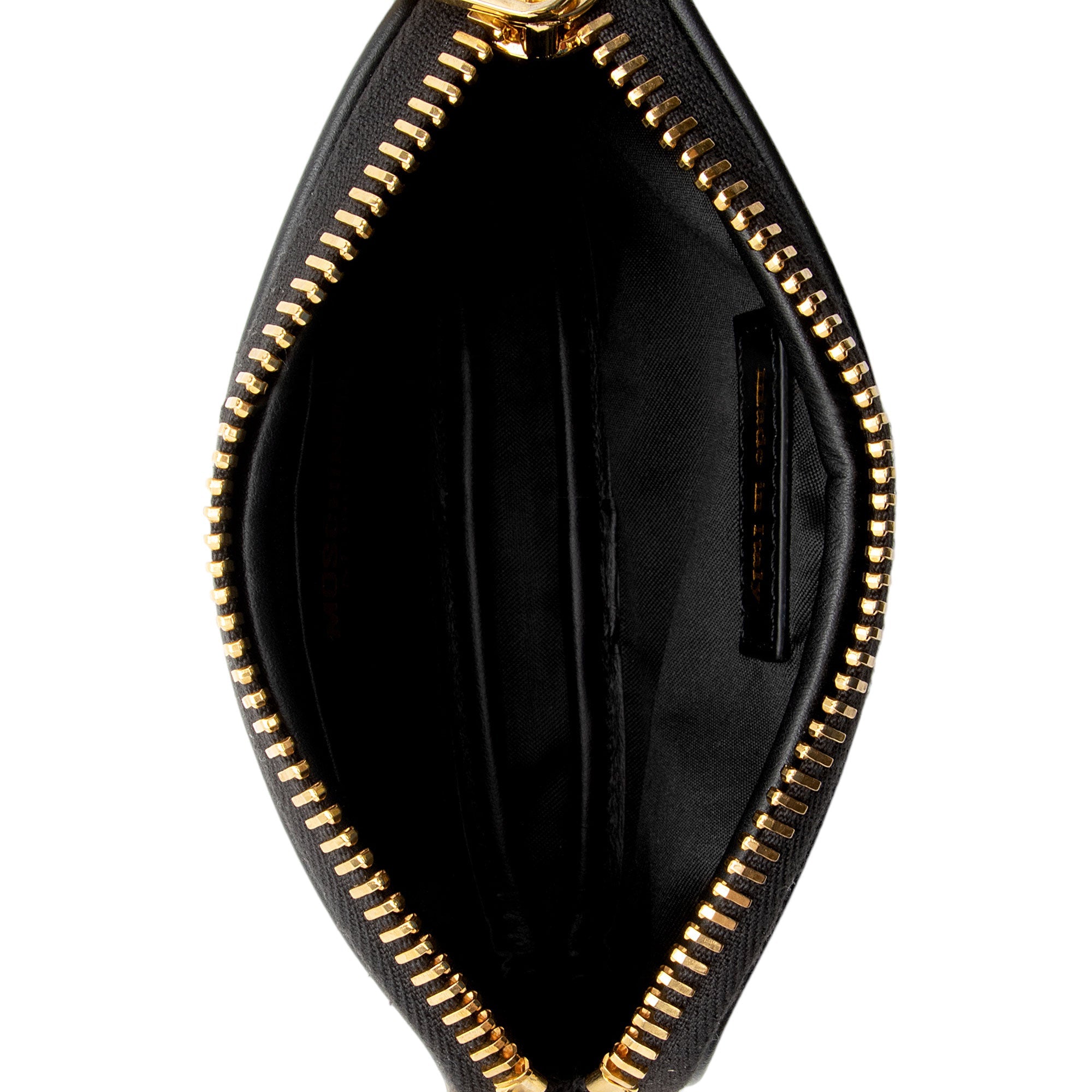 Moschino Calfskin Logo Mini Shoulder Bag (SHF-IYfpwn)