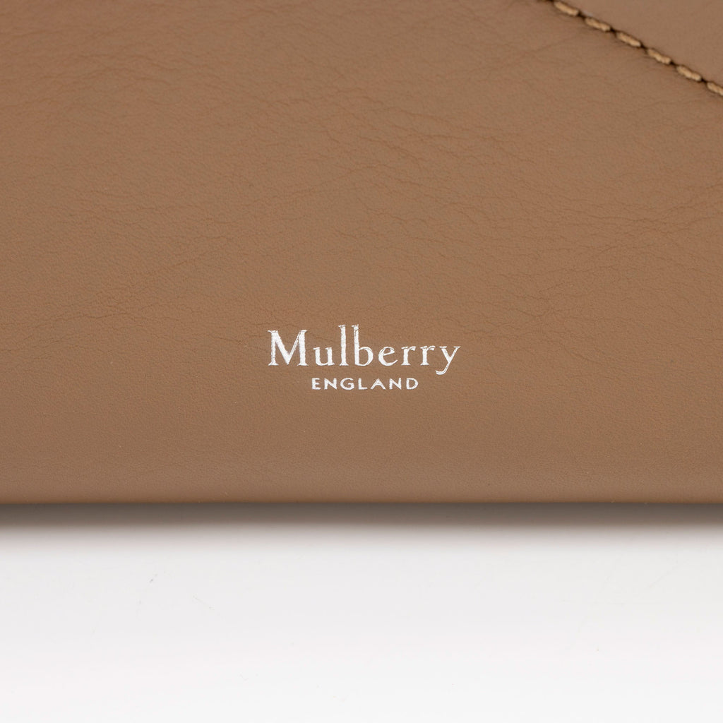 Mulberry Calfskin M Zip Large Shoulder Bag