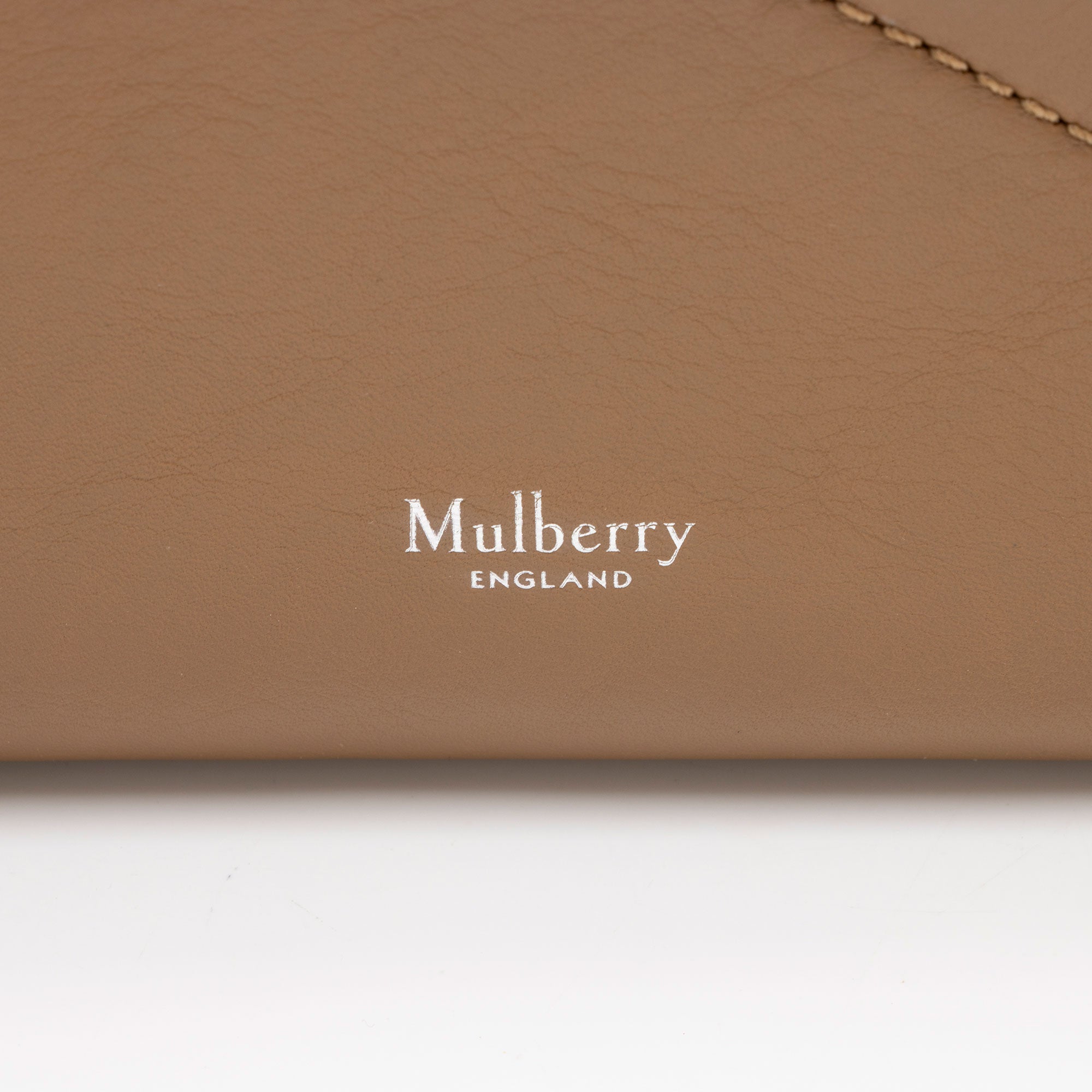 Mulberry Calfskin M Zip Large Shoulder Bag