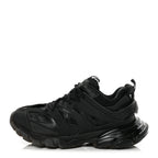 Balenciaga Mesh Nylon Track Sneakers 39 Black